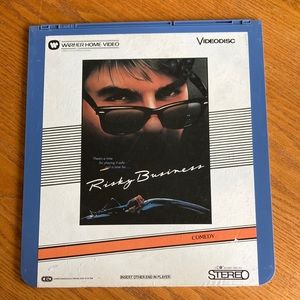 Warner Home Video videodisc Risky Business Tom Cruise